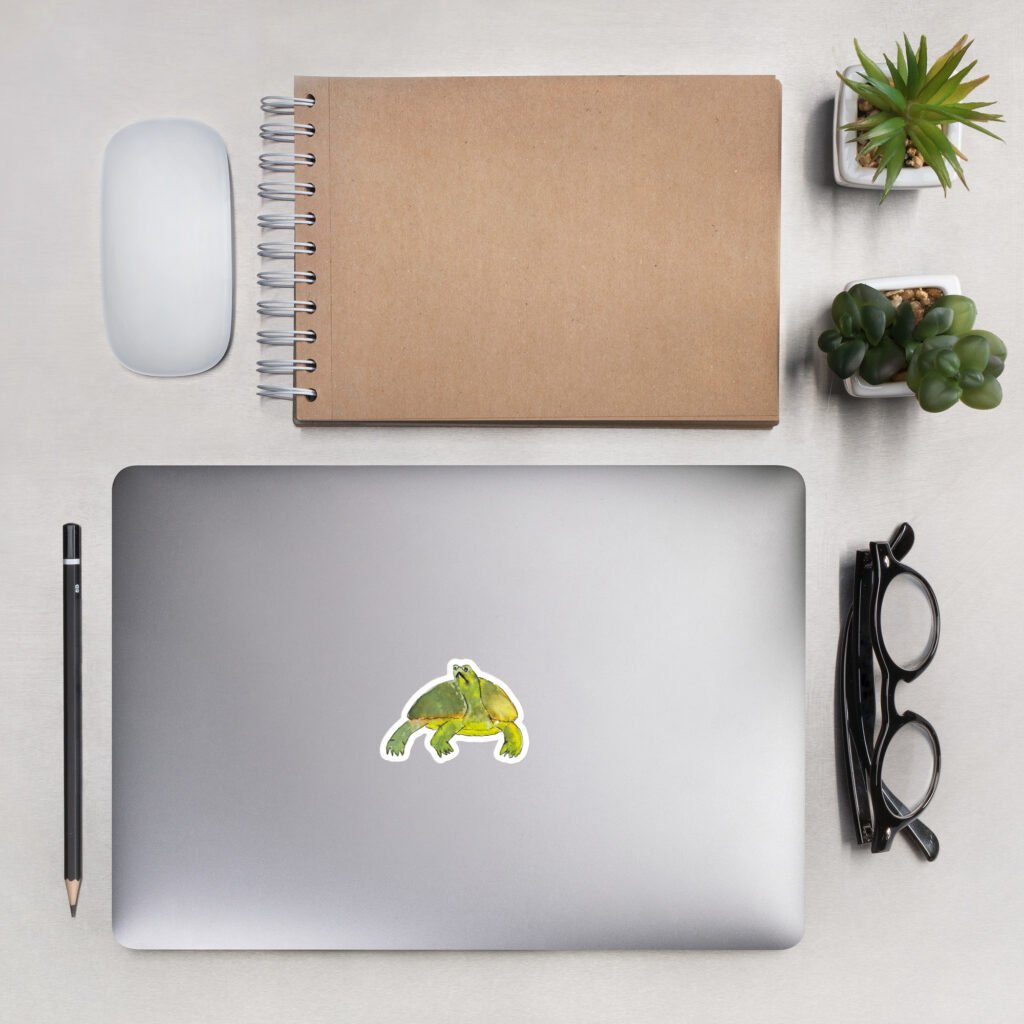 Tuttle the Turtle Sticker