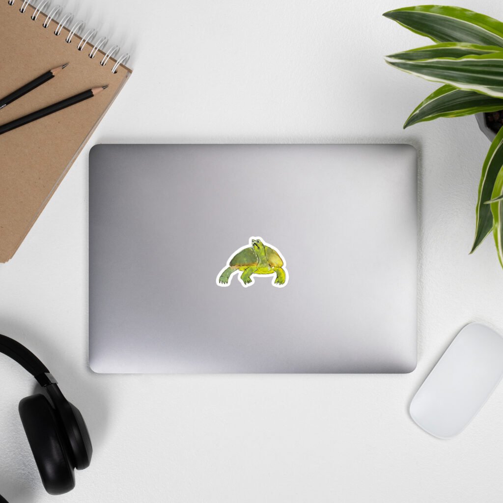 Tuttle the Turtle Sticker