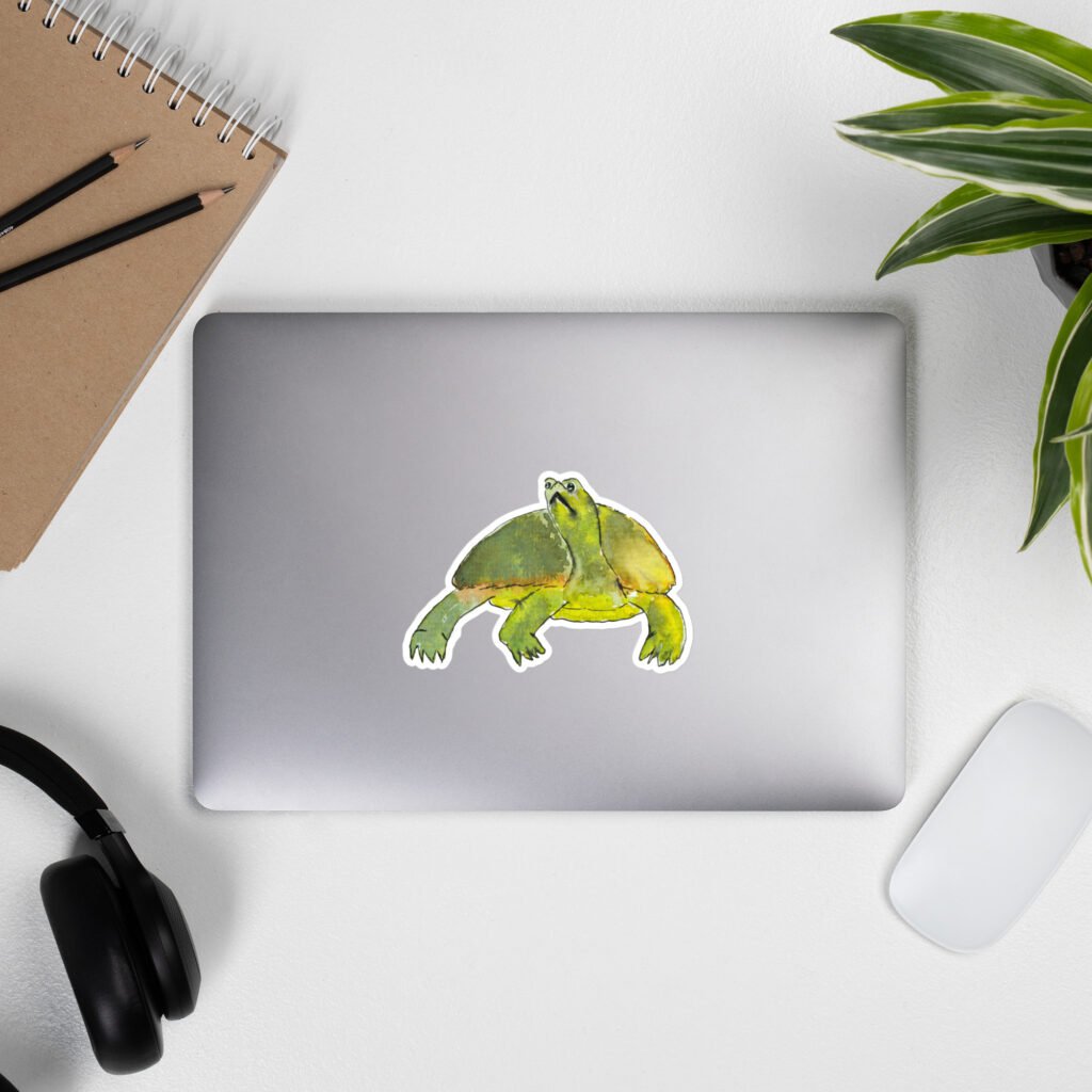 Tuttle the Turtle Sticker