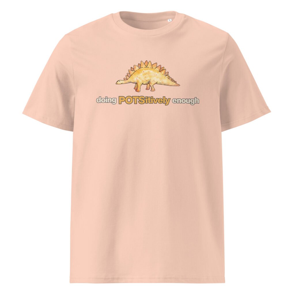 Organic Doing POTSitively Enough Dinosaur T-Shirt