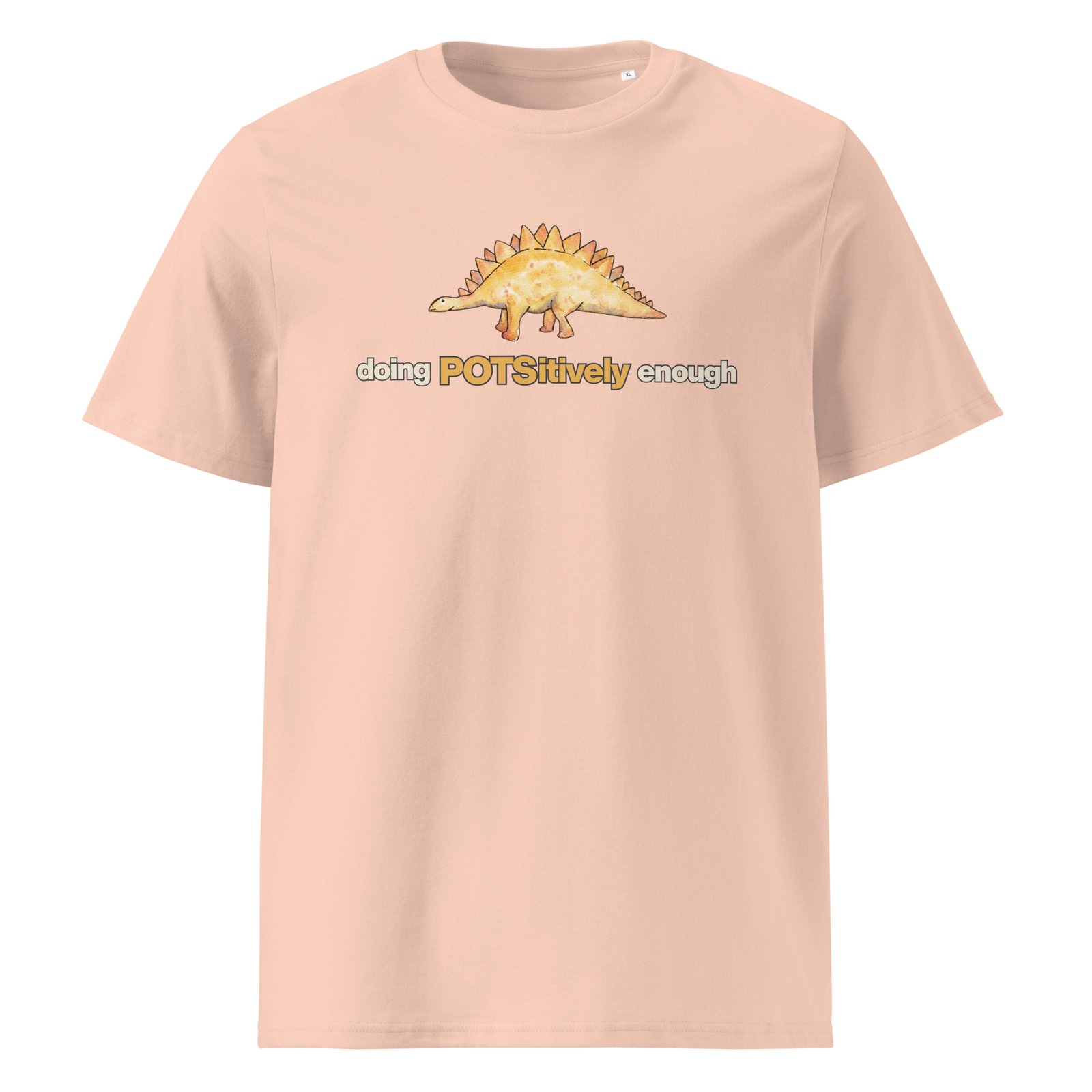 Organic Doing POTSitively Enough Dinosaur T-Shirt - Image 5