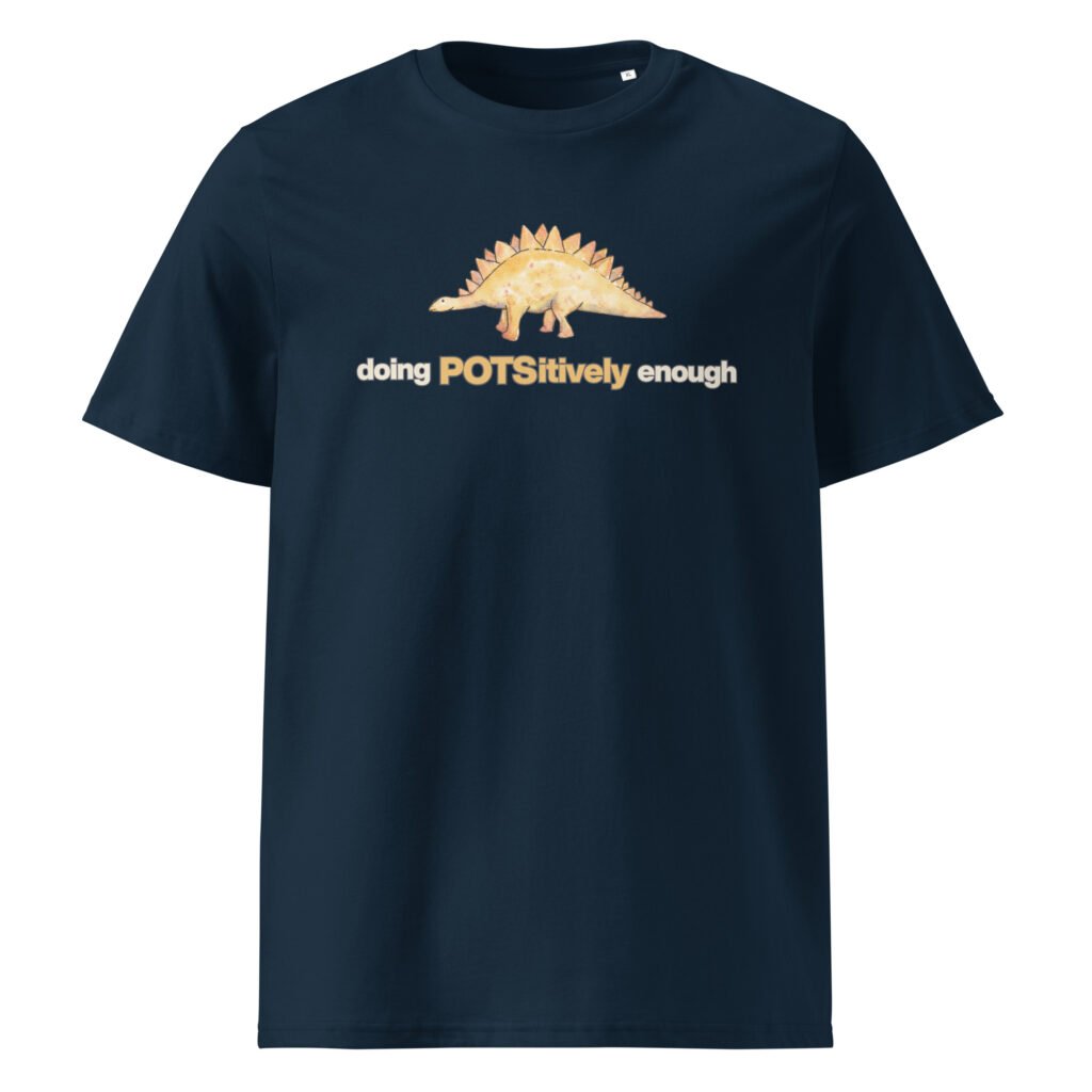 Organic Doing POTSitively Enough Dinosaur T-Shirt