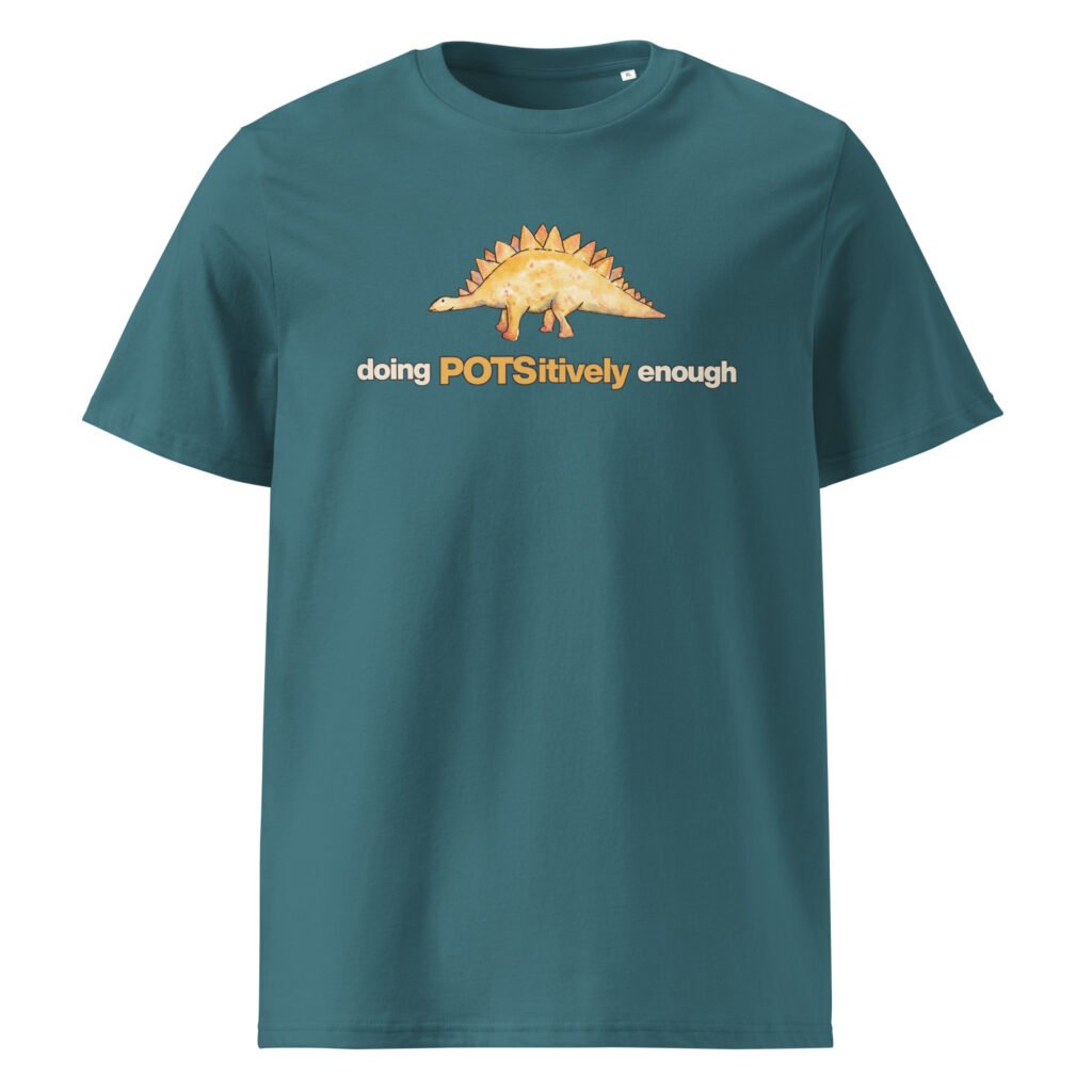 Organic Doing POTSitively Enough Dinosaur T-Shirt