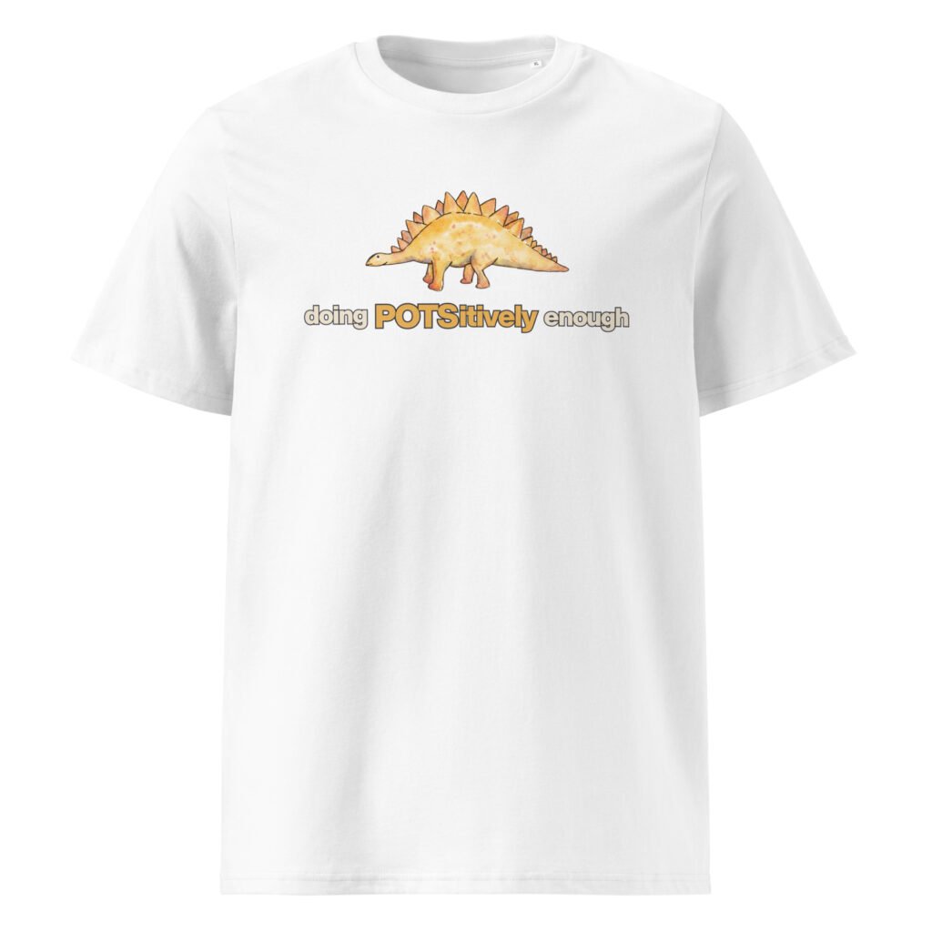 Organic Doing POTSitively Enough Dinosaur T-Shirt