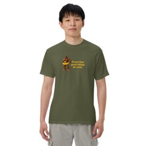 Unisex Heavyweight t-shirt - Big Foot - Good Things Do Exist - Image 6