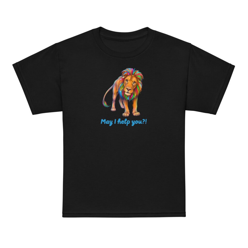 May I Help You?! Youth Lion Tee