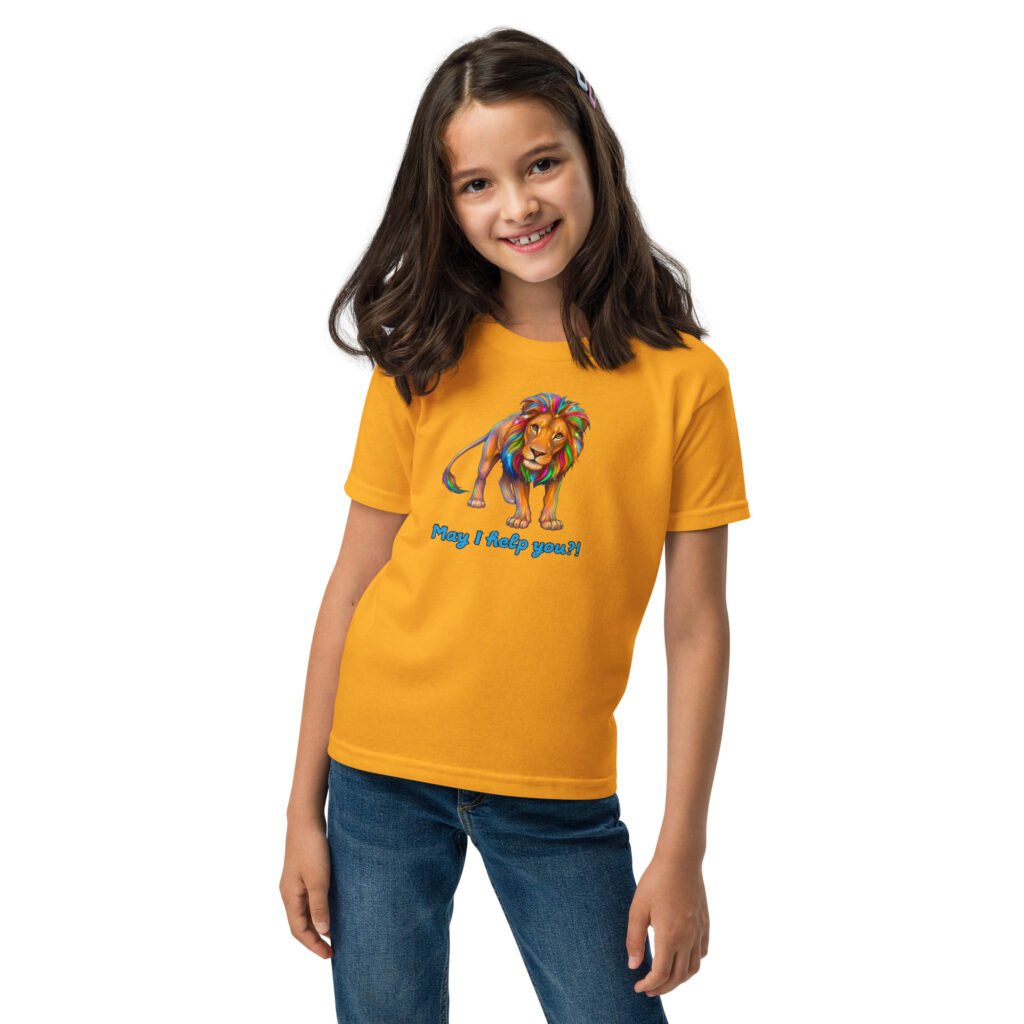 May I Help You?! Youth Lion Tee
